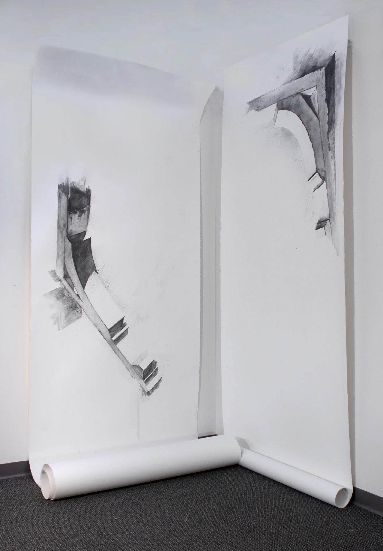 Untitled | 60"x40" | Graphite on Arches Paper