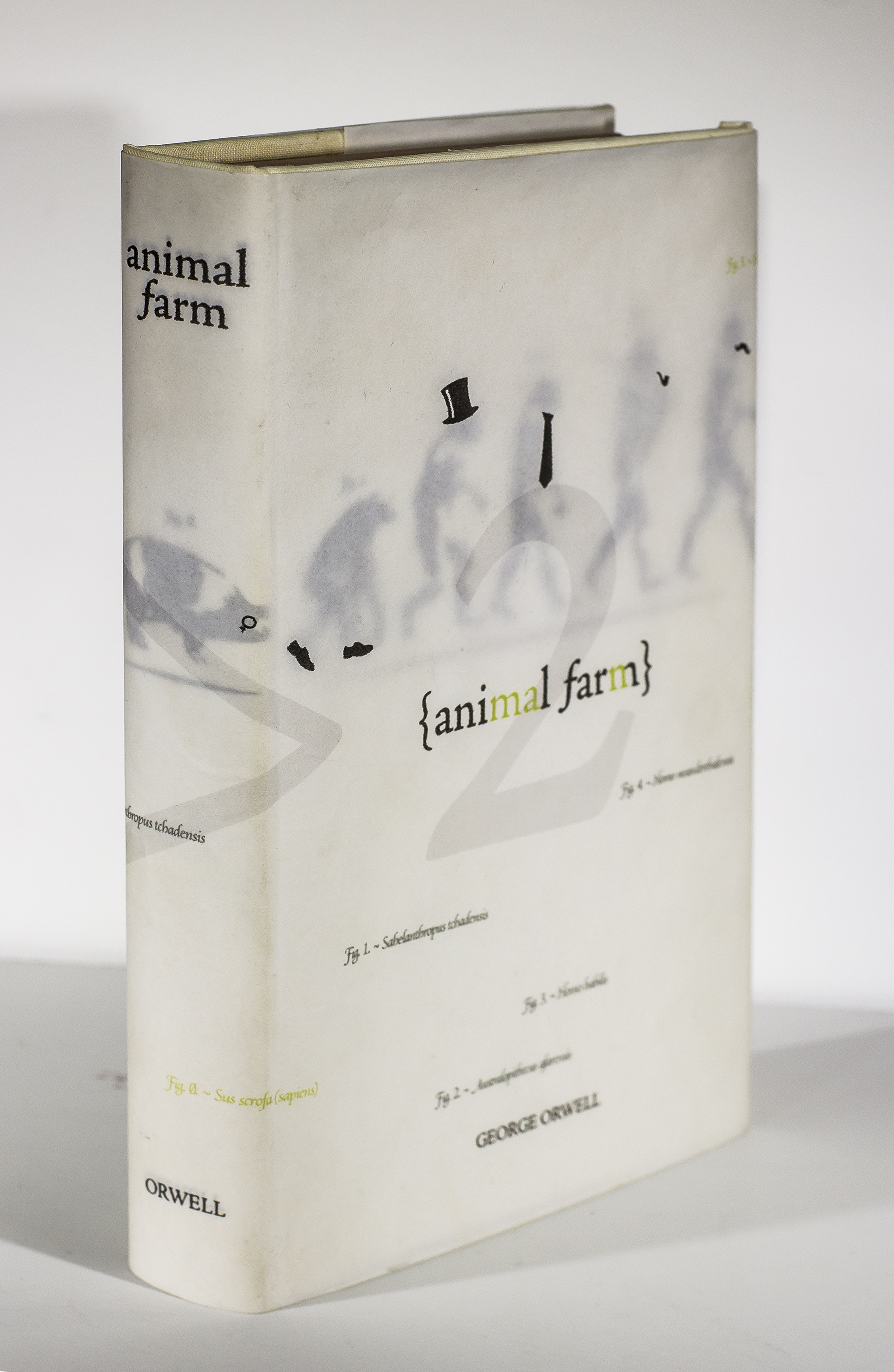 "Animal Farm" Book Cover & Dust Jacket (front)