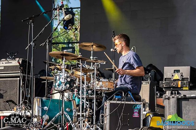 🥁#drumlife @backwoodsmusicfestival
Thx to @c.macphotography!