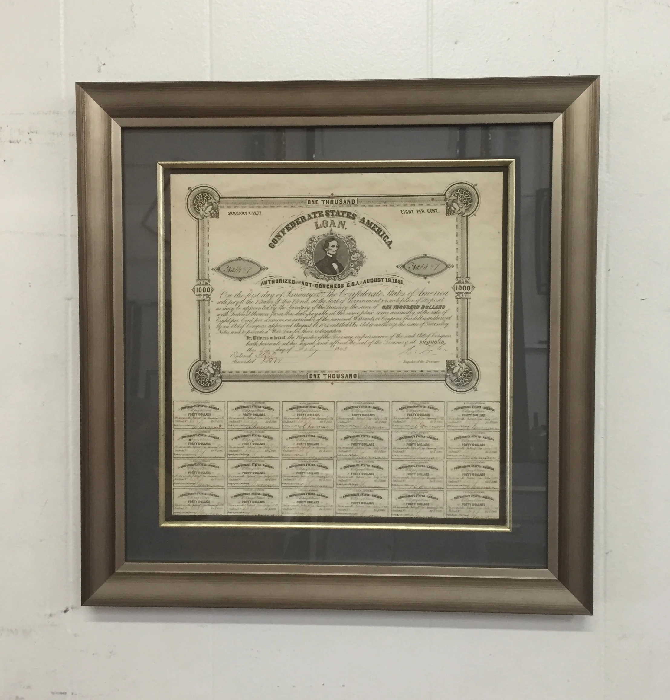 "The Money Frame"