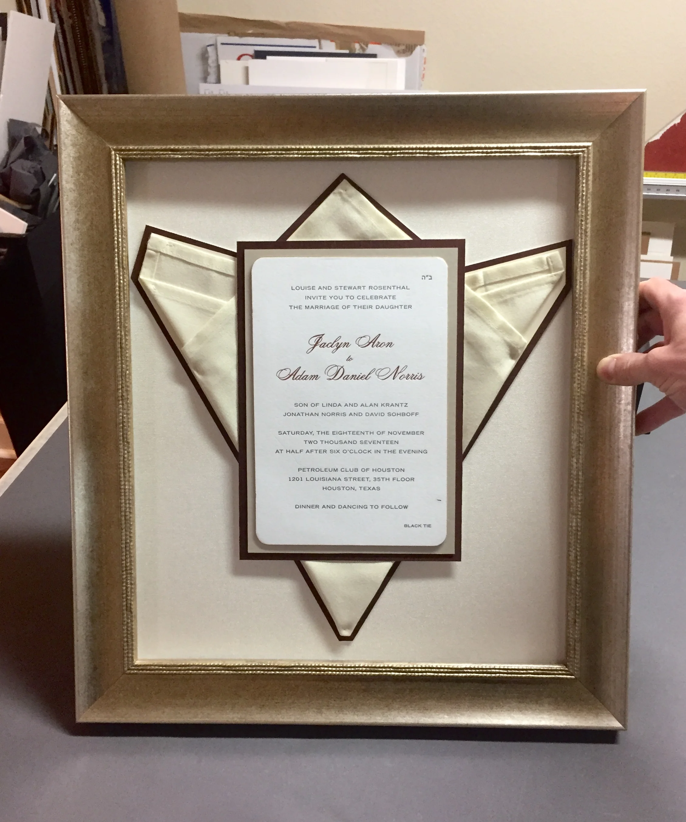Wedding invitation
