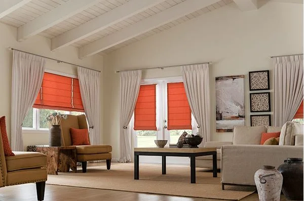 Fabric Roman Shades
