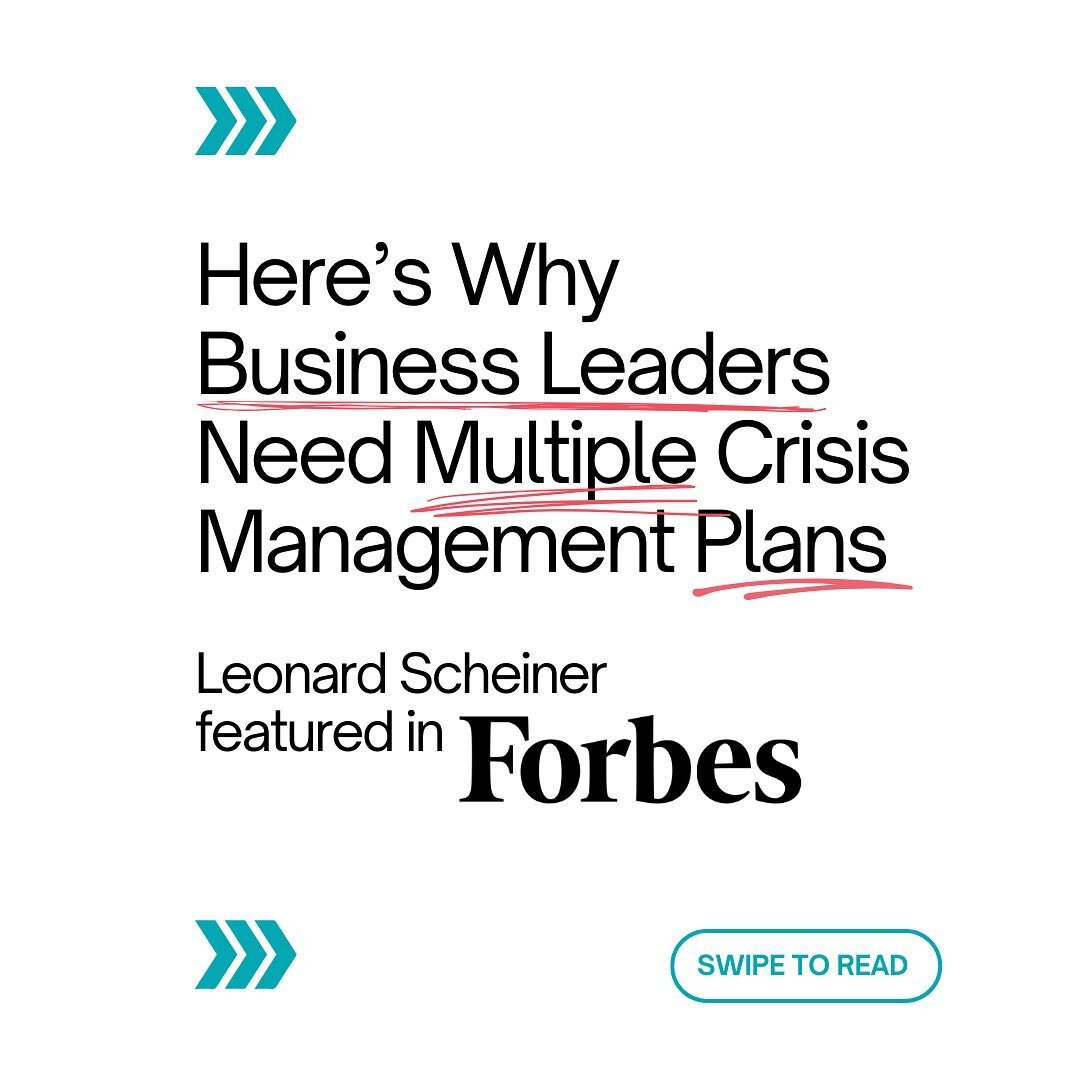 🔥 Crisis-Ready Every Which Way! 

🌟Honored to share insights on effective crisis management planning with @Forbes. 🚀 Learn how multiple crisis management plans can empower leaders in today's dynamic world. There are many aspects of PR, and this is