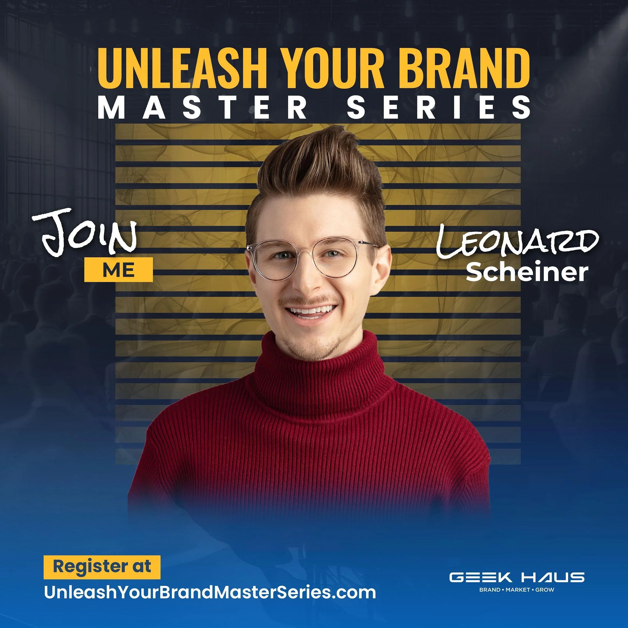 📈 Are you interested in growing your brand? I&rsquo;m inviting you to join the Unleash Your Brand Master Series starting on August 5th! 

🏆 We&rsquo;ll have experts share the latest methods when it comes to growing or establishing a brand for your 