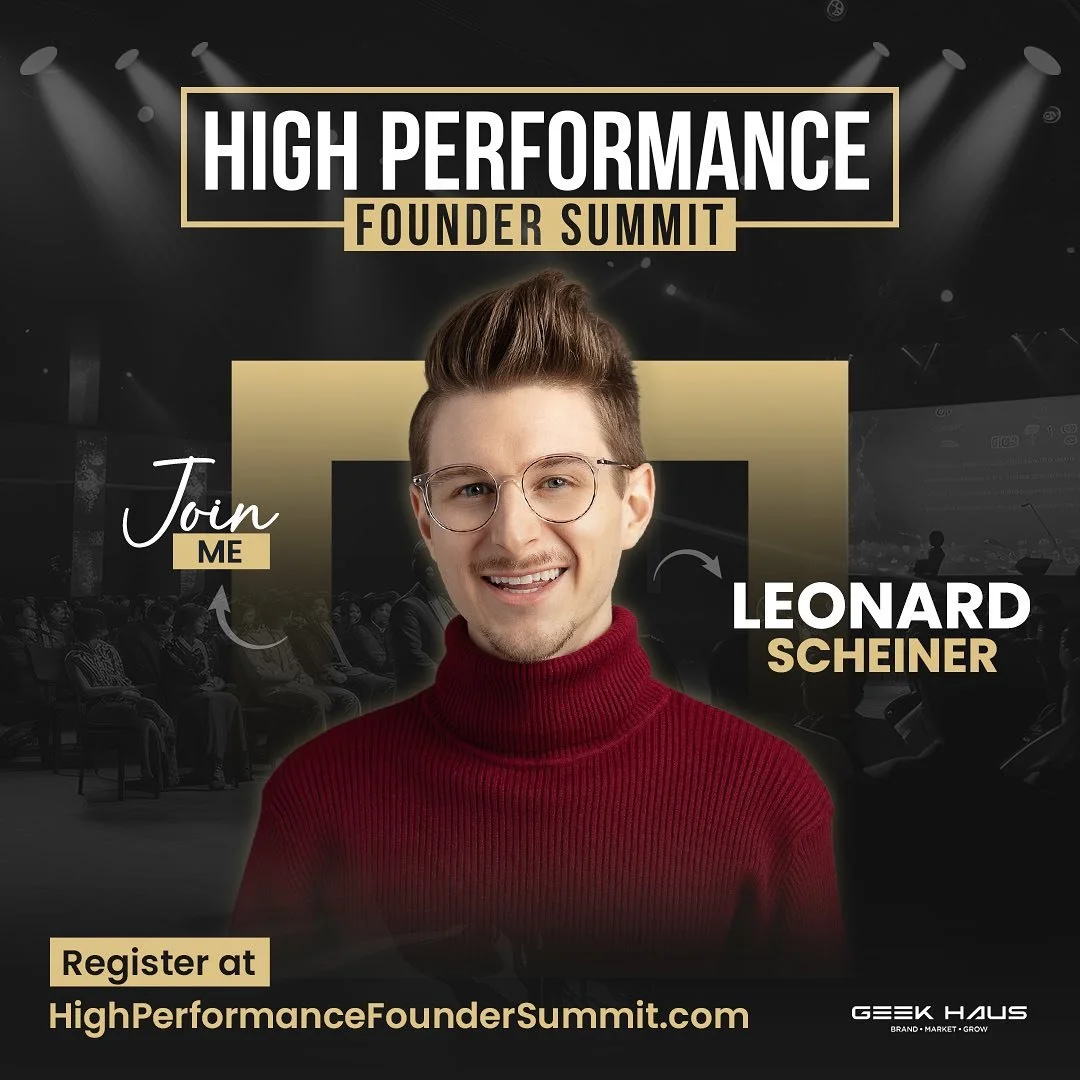 Ever feel like you&rsquo;re growing your business, but something&rsquo;s still off behind the scenes? 

I&rsquo;m inviting you to the High Performance Founder Summit, where we&rsquo;ll cover how to grow your business without burning out. 

If you wan