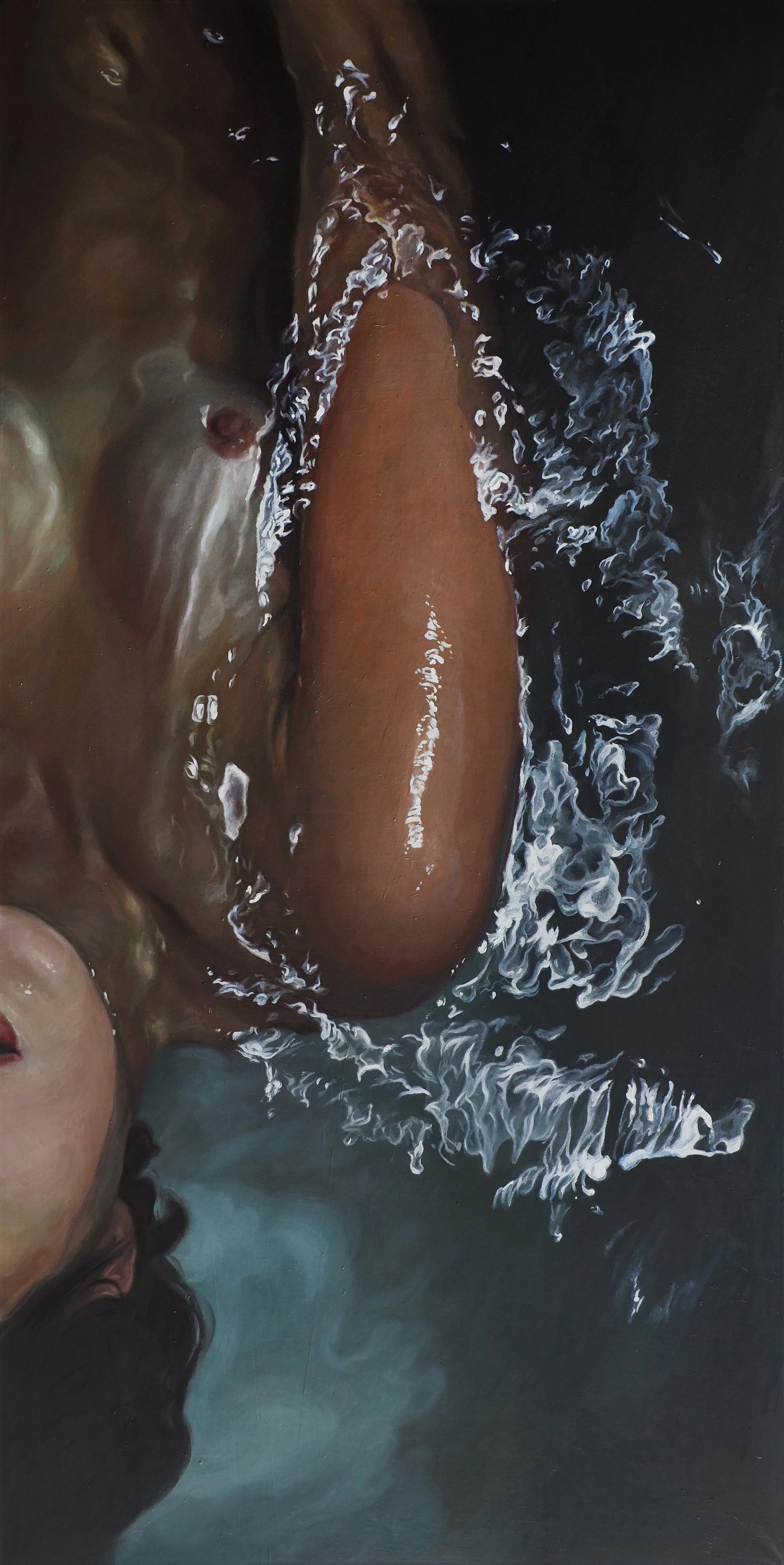  Oil on canvas 150 × 75  Available 