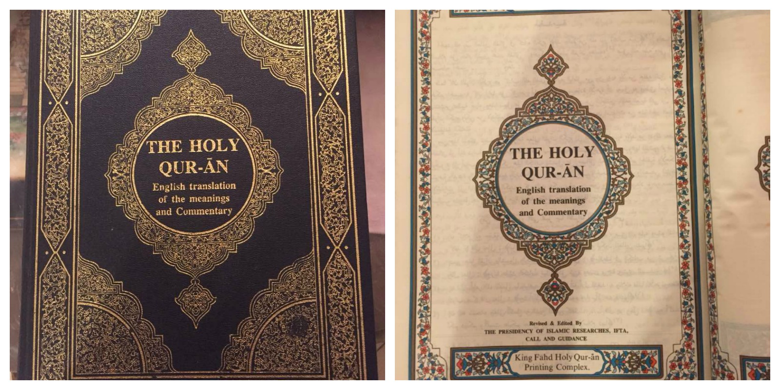 The first translation of the Quran I've ever read.
