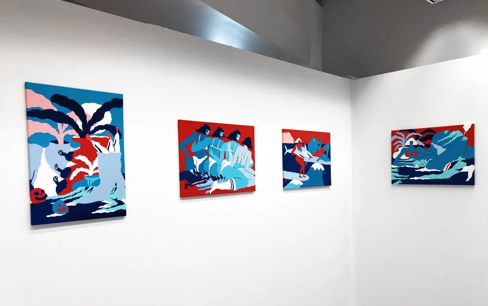 2018 LAND OF PLEASURES. Good Mother gallery. Juxtapoz Clubhouse, Miami (USA)