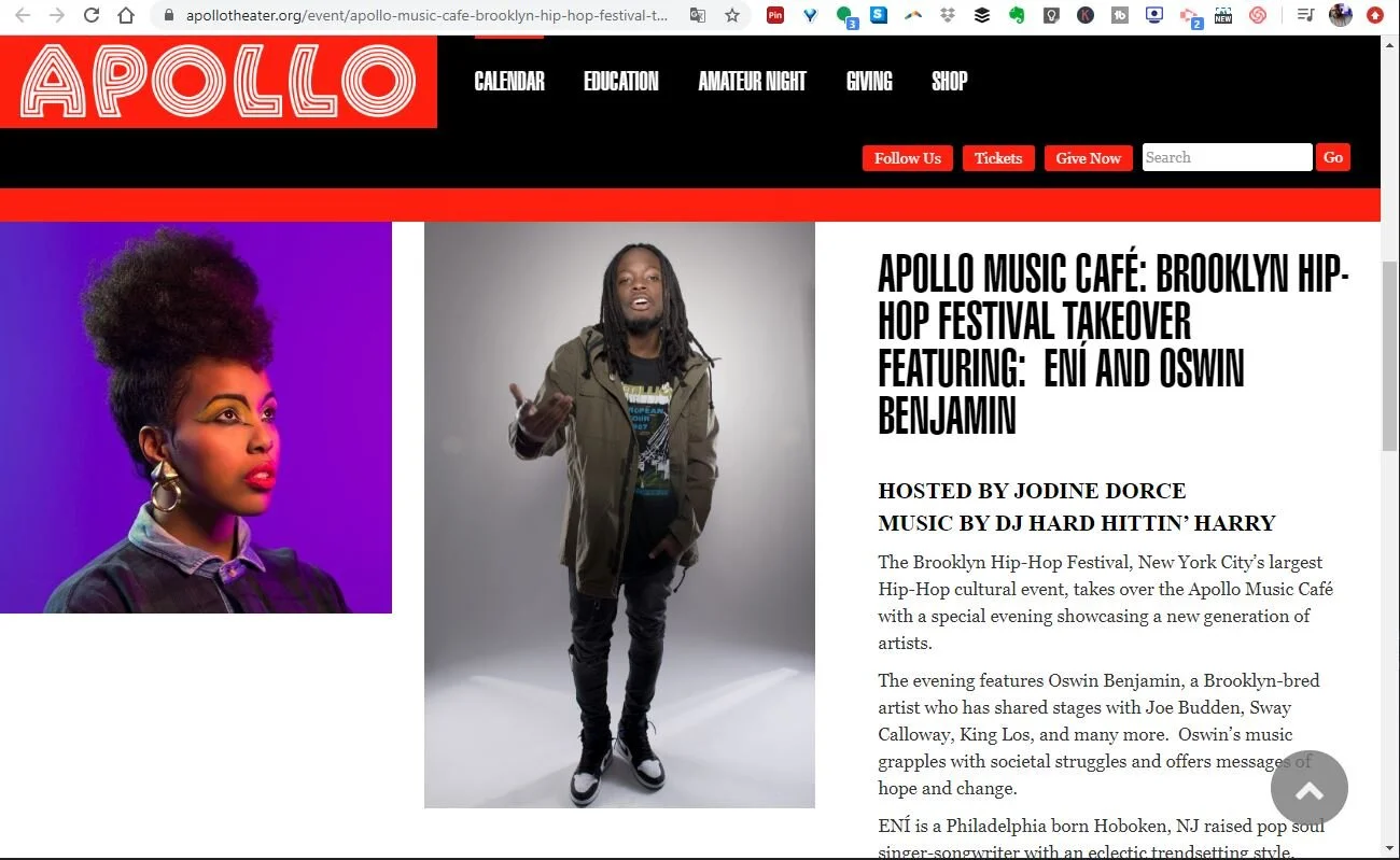 Promotional photos for Oswin Benjamin shot by Akintayo Adewole