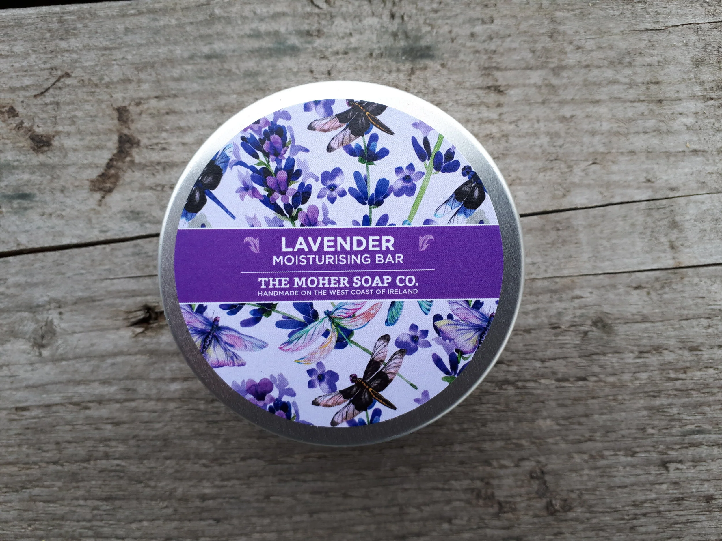 Lavender Natural Solid Body Moisturiser - The Moher Soap Co.