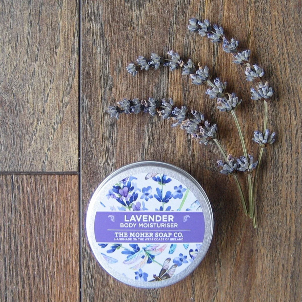 Lavender Natural Solid Body Moisturiser - The Moher Soap Co.