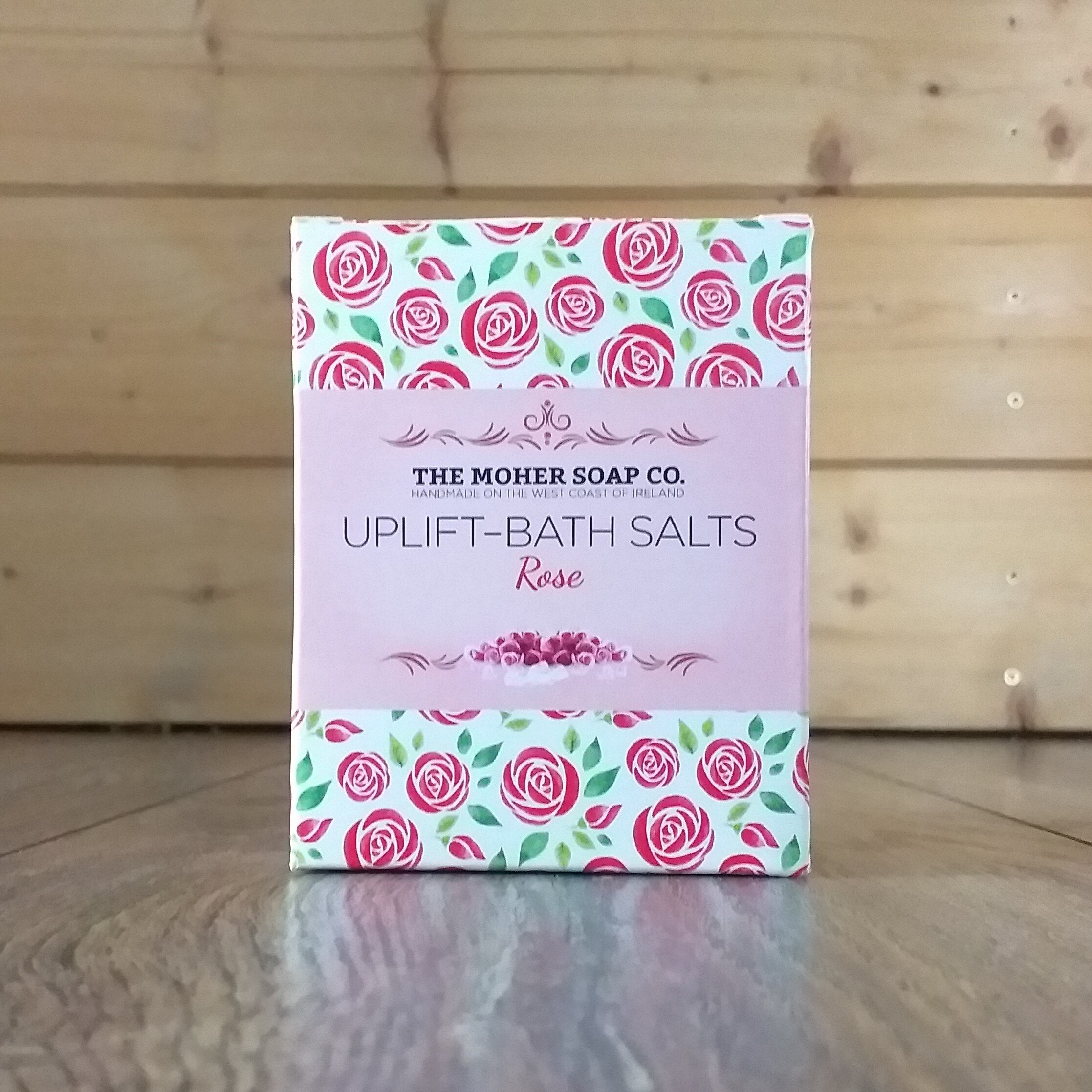 UPLIFT BATH SALTS- Rose - The Moher Soap Co.