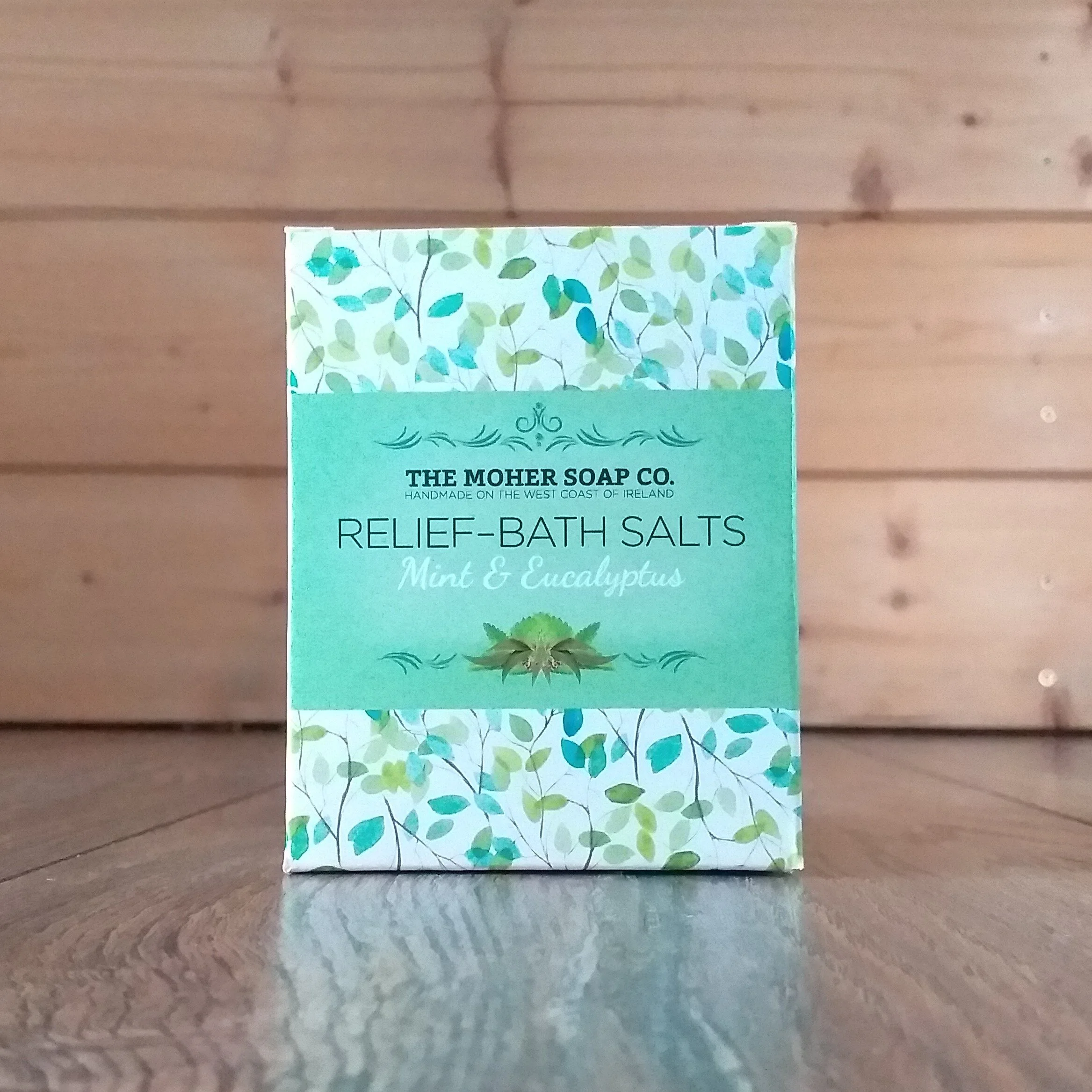 RELIEF BATH SALTS - Mint and Eucalyptus - The Moher Soap Co.