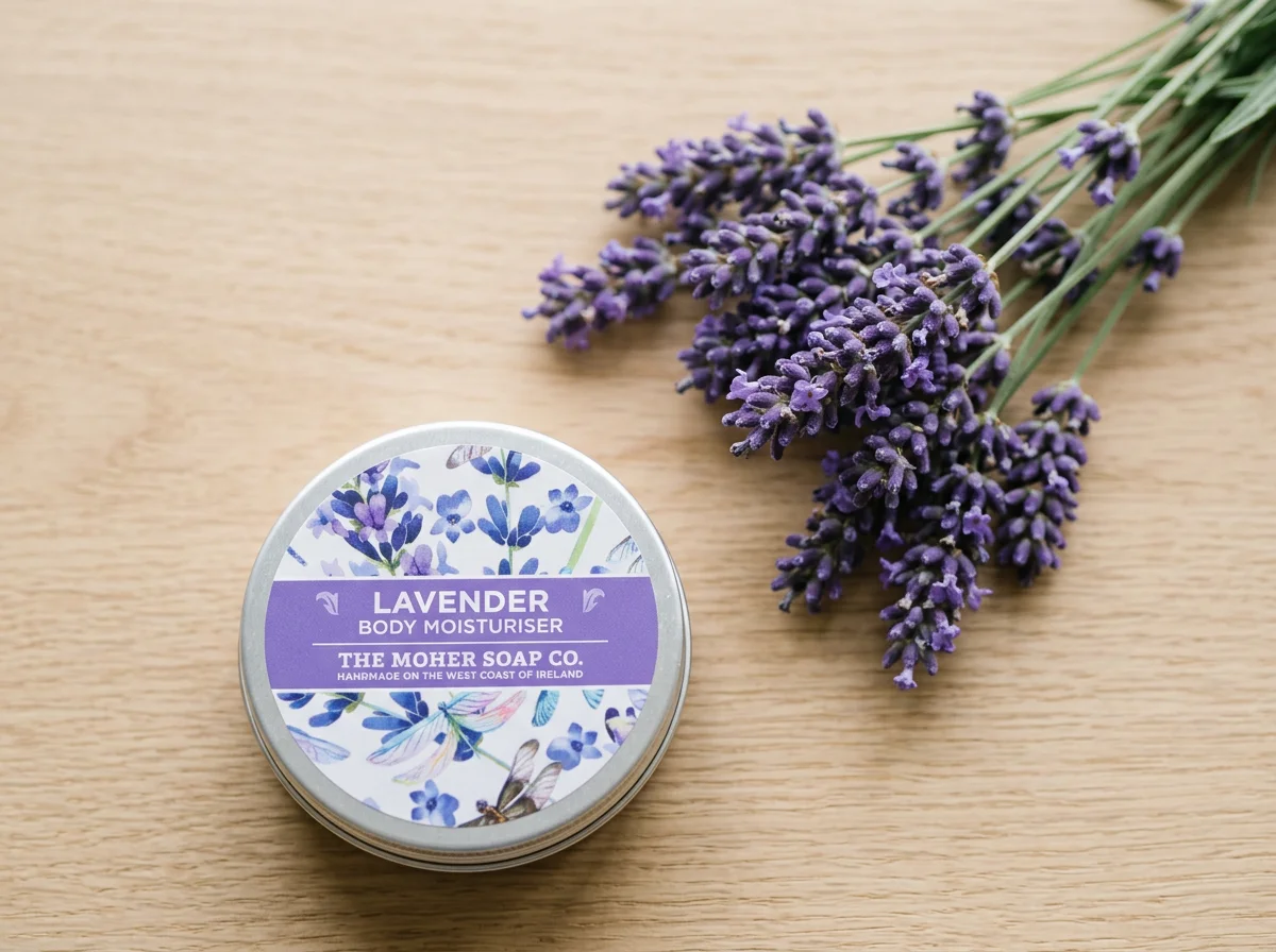 Lavender Natural Solid Body Moisturiser