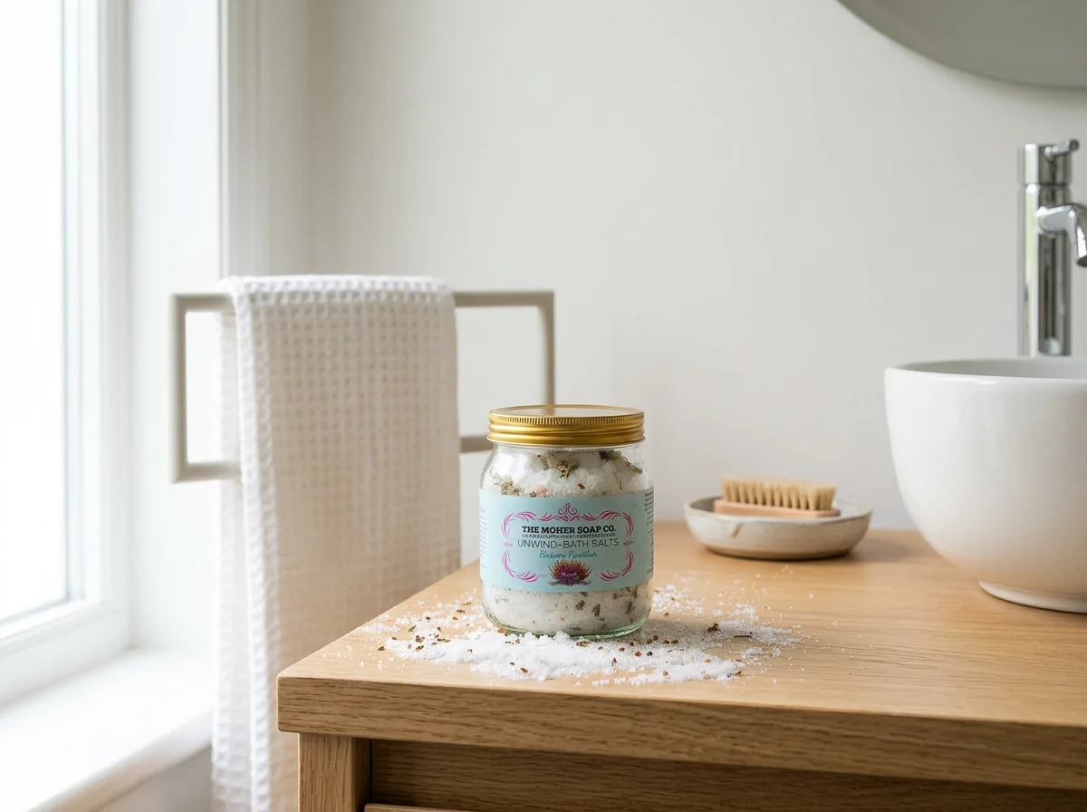 UNWIND BATH SALTS - BURREN HEATHER