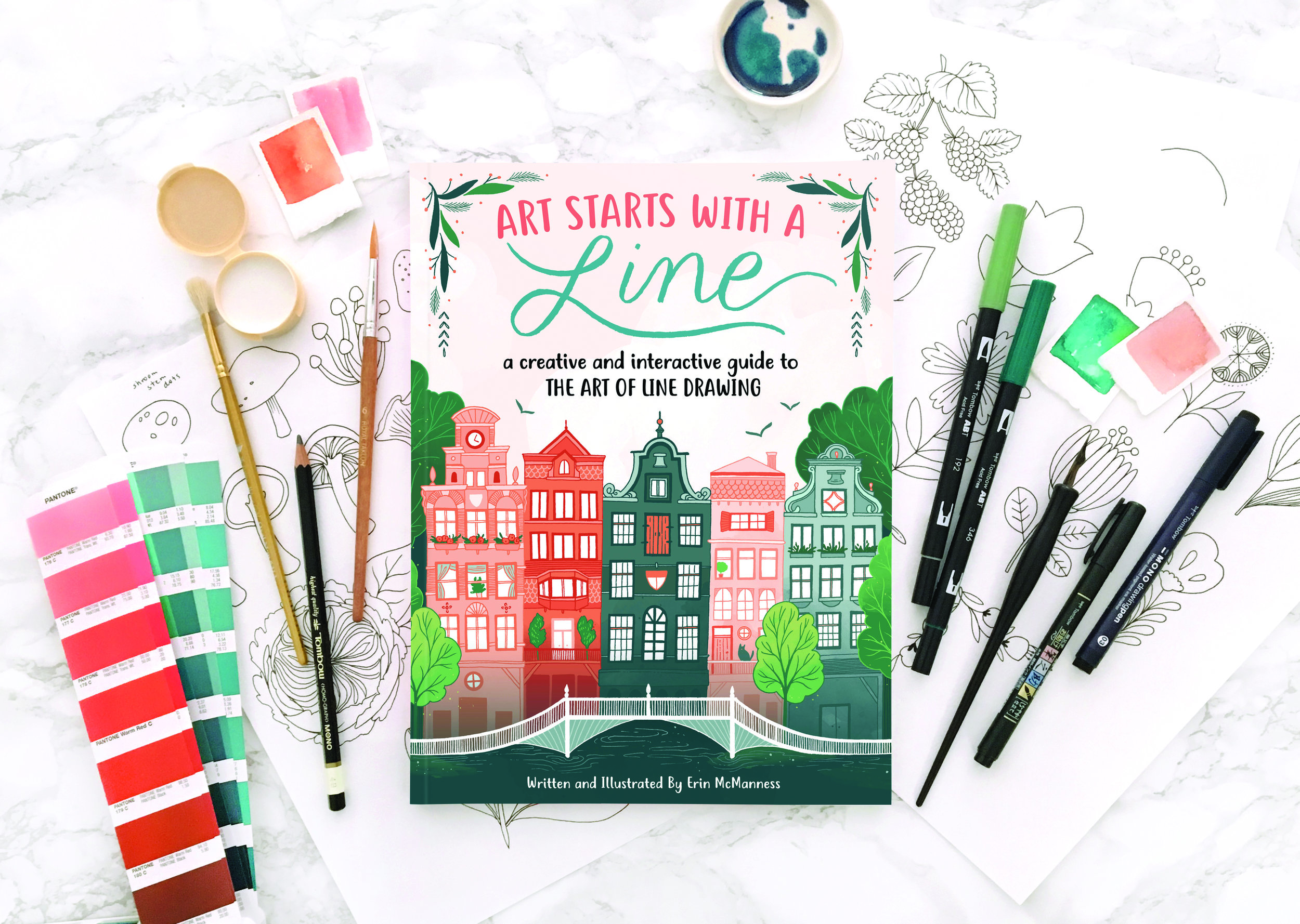 Lovely Lettering Kit by Erin McManness, Quarto At A Glance