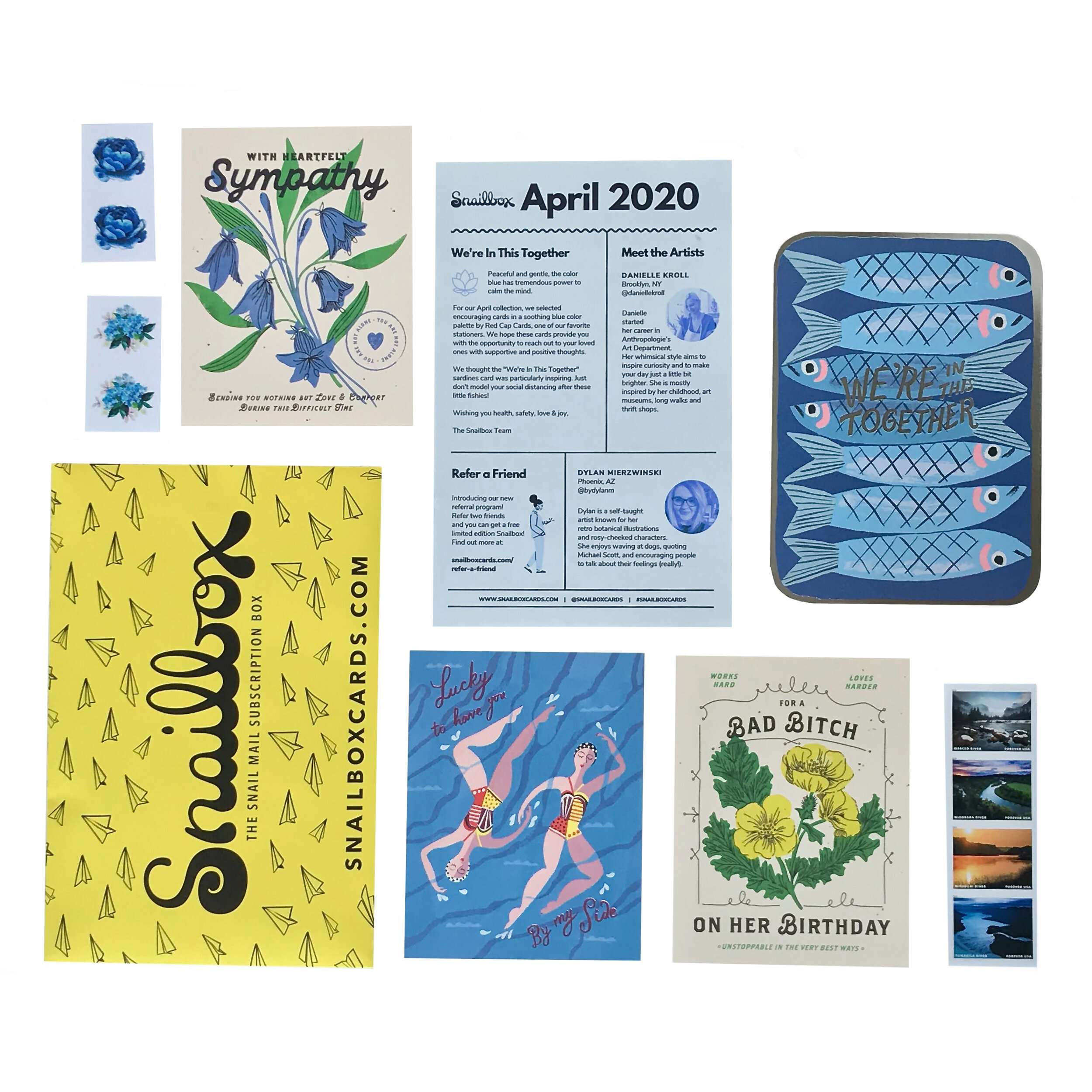 April 2020 - Red Cap Cards