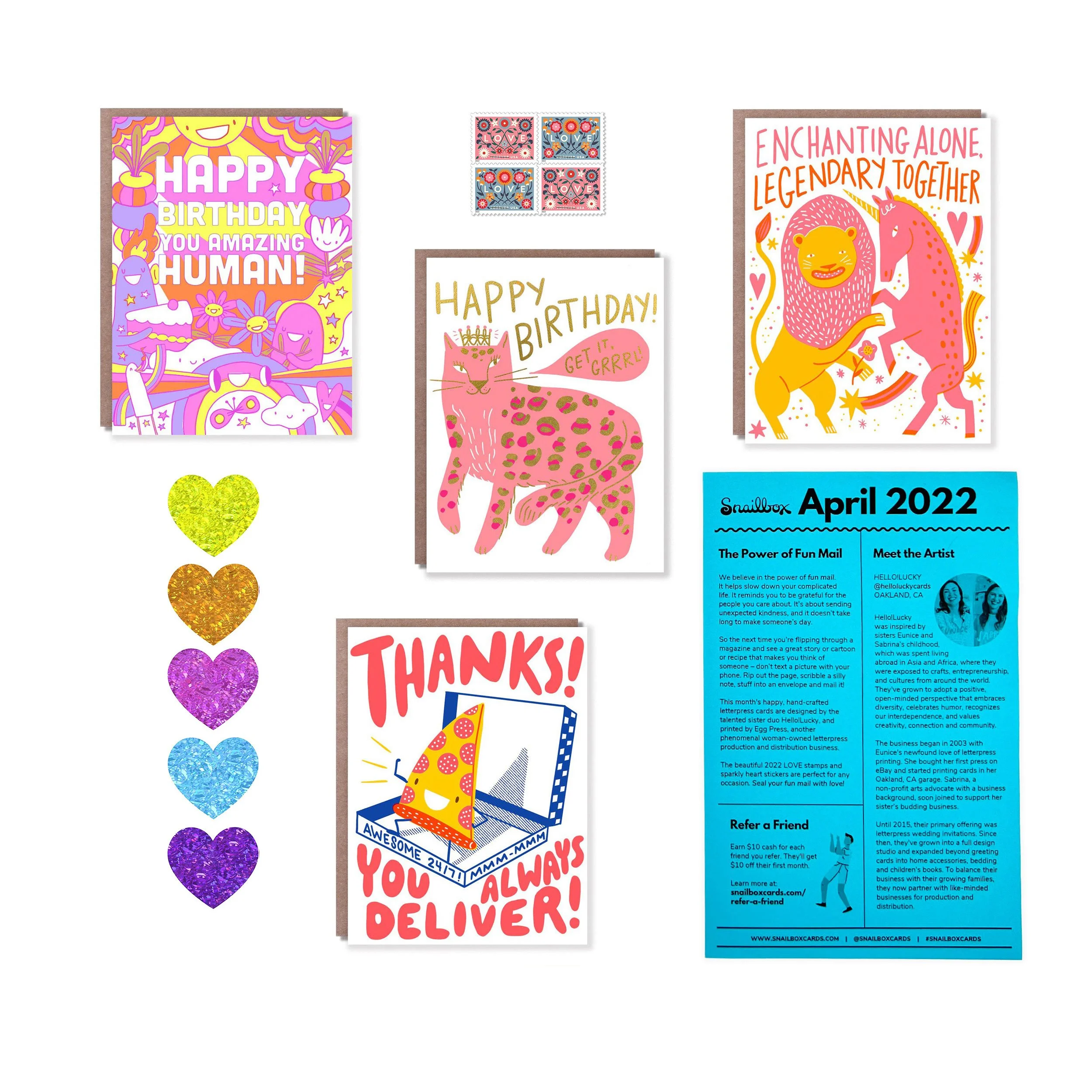 April 2022 - Hello! Lucky