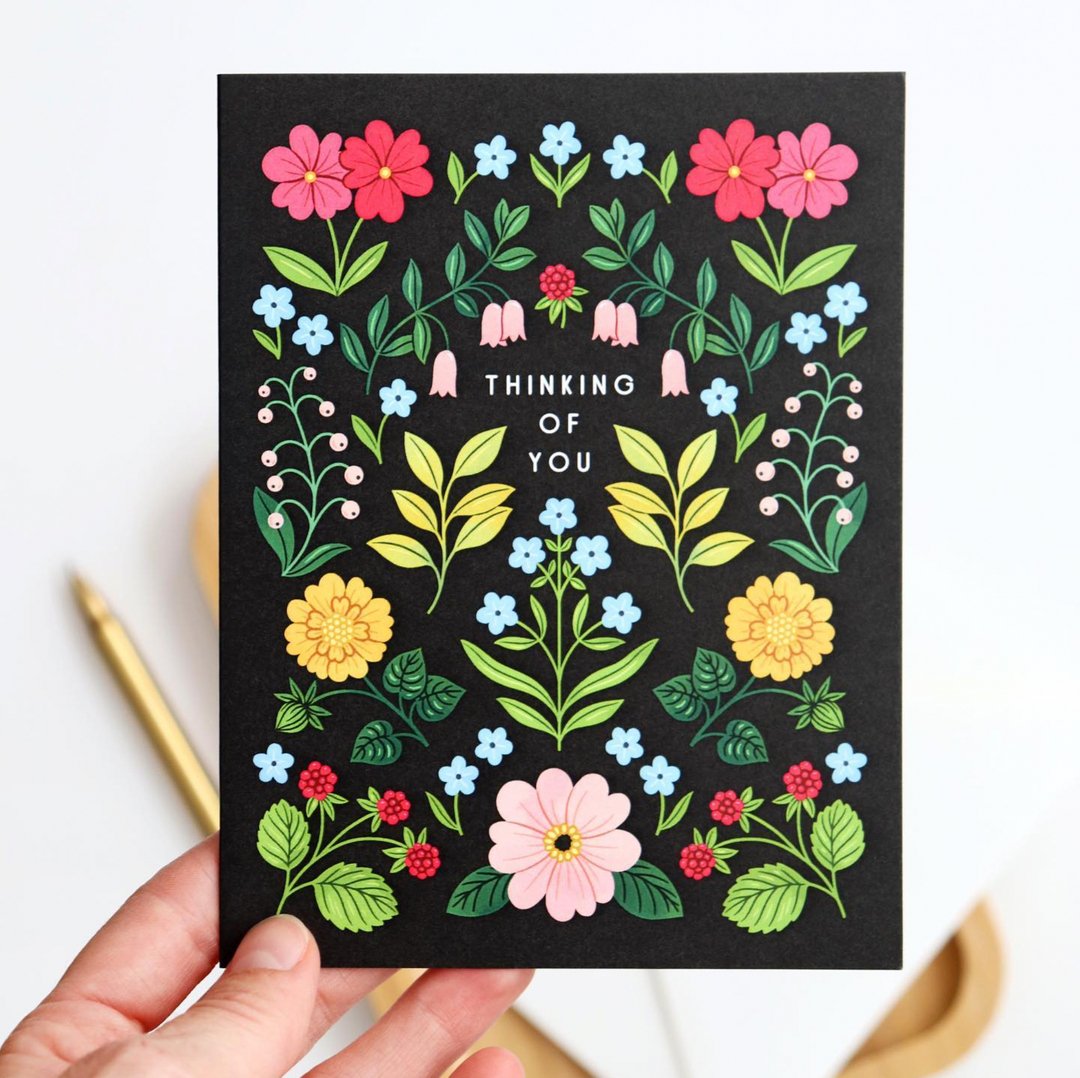 Beautiful card by @lindenpaperco, featured in the September Snailbox. 🌸 There are a few September collections left in the Shop! Fabulous gift idea!! ​​​​​​​​
.​​​​​​​​
.​​​​​​​​
.​​​​​​​​
.​​​​​​​​
.​​​​​​​​
 #greetingcards #stationery #subscription