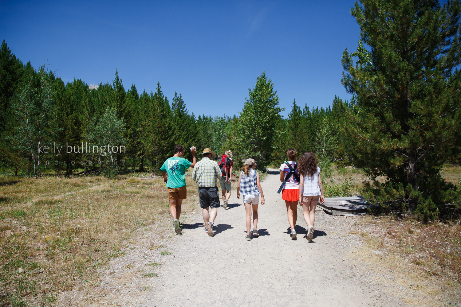 family hike