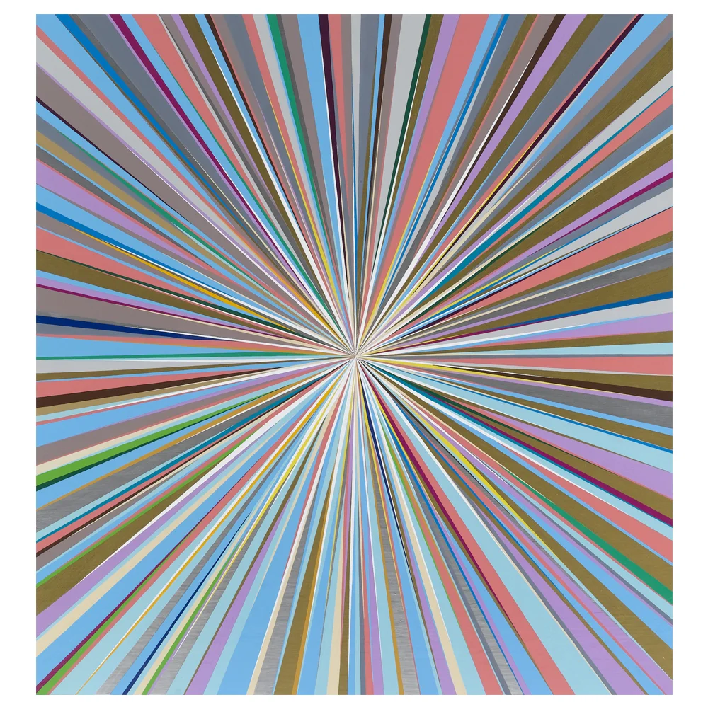 Halcyon Days Enamel on Aluminum 30 x 32 inches 2008