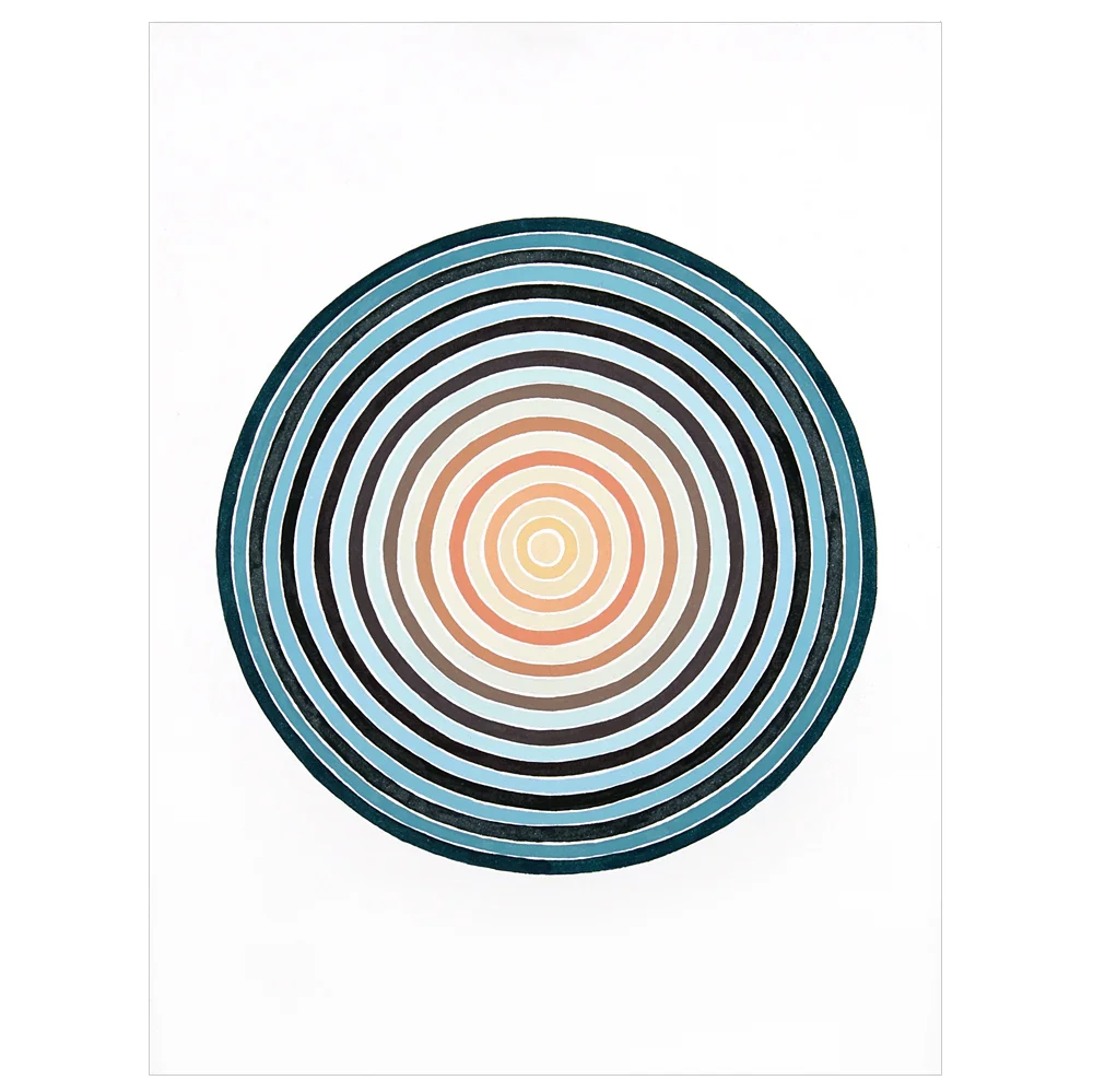 Transitions 8 Enamel on Paper 12 x 16 inches 2016