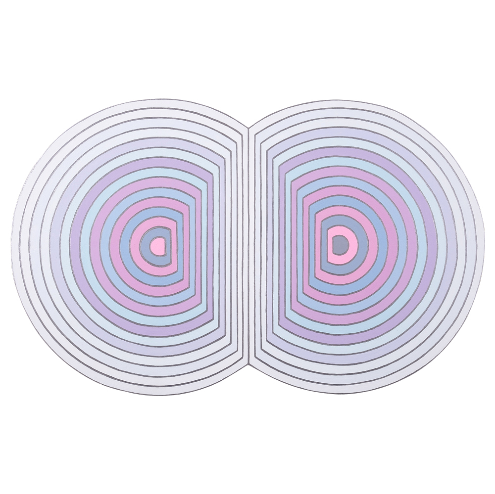Transitions 15 Enamel on wood 24 x 15 inches 2017