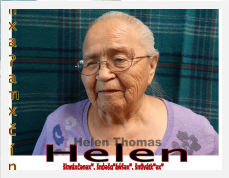 Helen Thomas | nxaʔamxčín Fluent Elder
