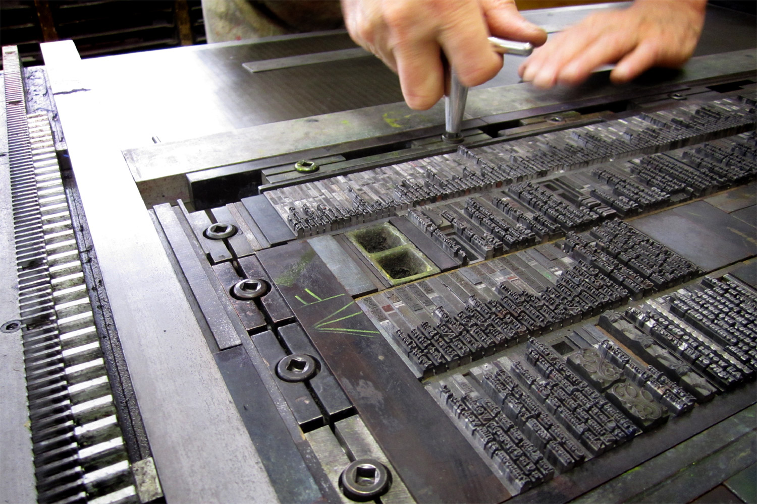 Kitching's Concise letterpress typography workshop