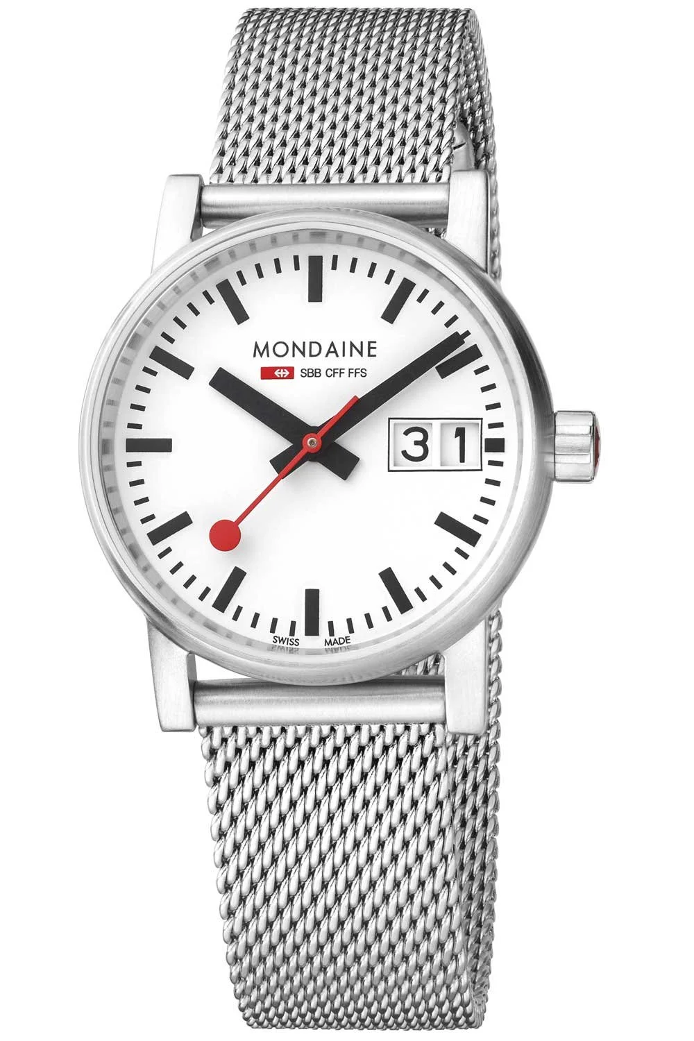 Mondaine Evo2 30mm Big Date — Gemwaith R T Jewellery 