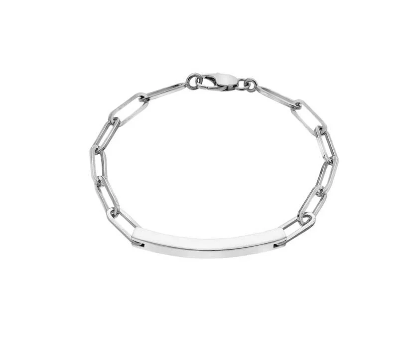 Silver Heritage ID Bracelet