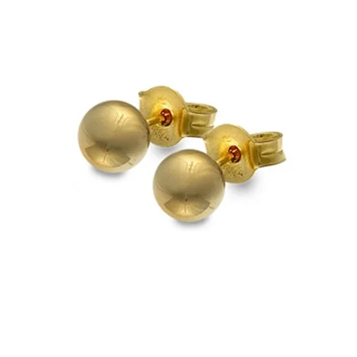 9ct Gold 6 mm Ball Studs