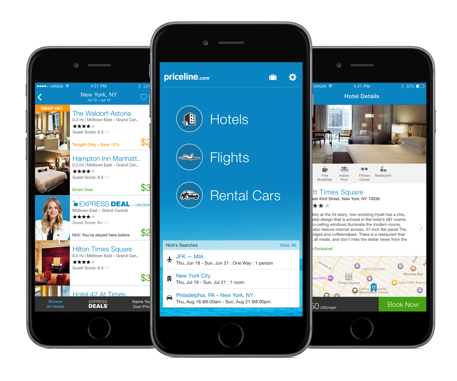 Priceline iPhone — Kelly Shea