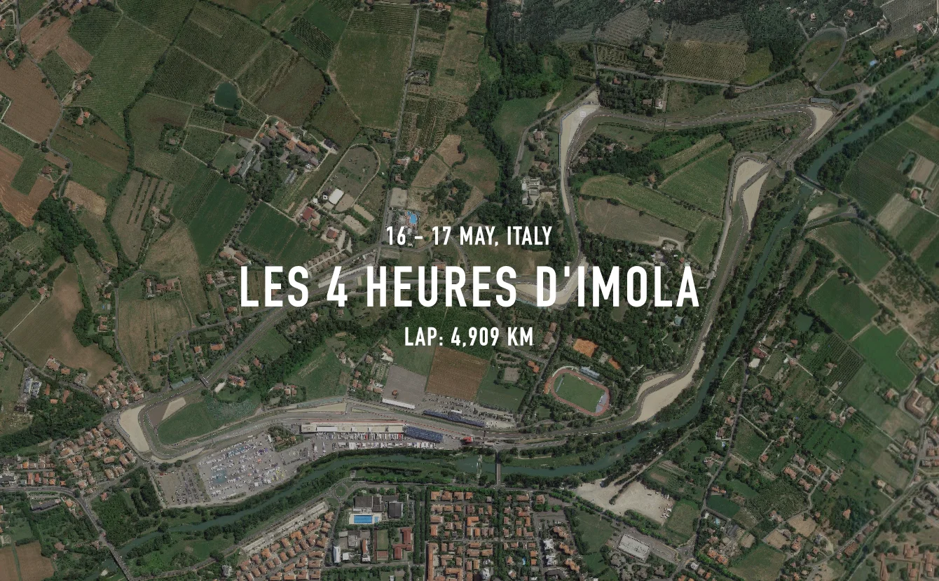 For the third year in a row the ELMS is going back to Imola. Its unusual anticlockwise layout, technical twists and turns place unparalleled demands on the very best drivers. Recently modernised by German circuit architect guru, Hermann Tilke, Imola’s rich racing heritage in both F1 and endurance racing make this circuit a gem of any motor racing calendar. Address: Via F.lli Rosselli 2, 40026 Imola Tel: +39 054234116 info@autodromoimola.it www.autodromoimola.com