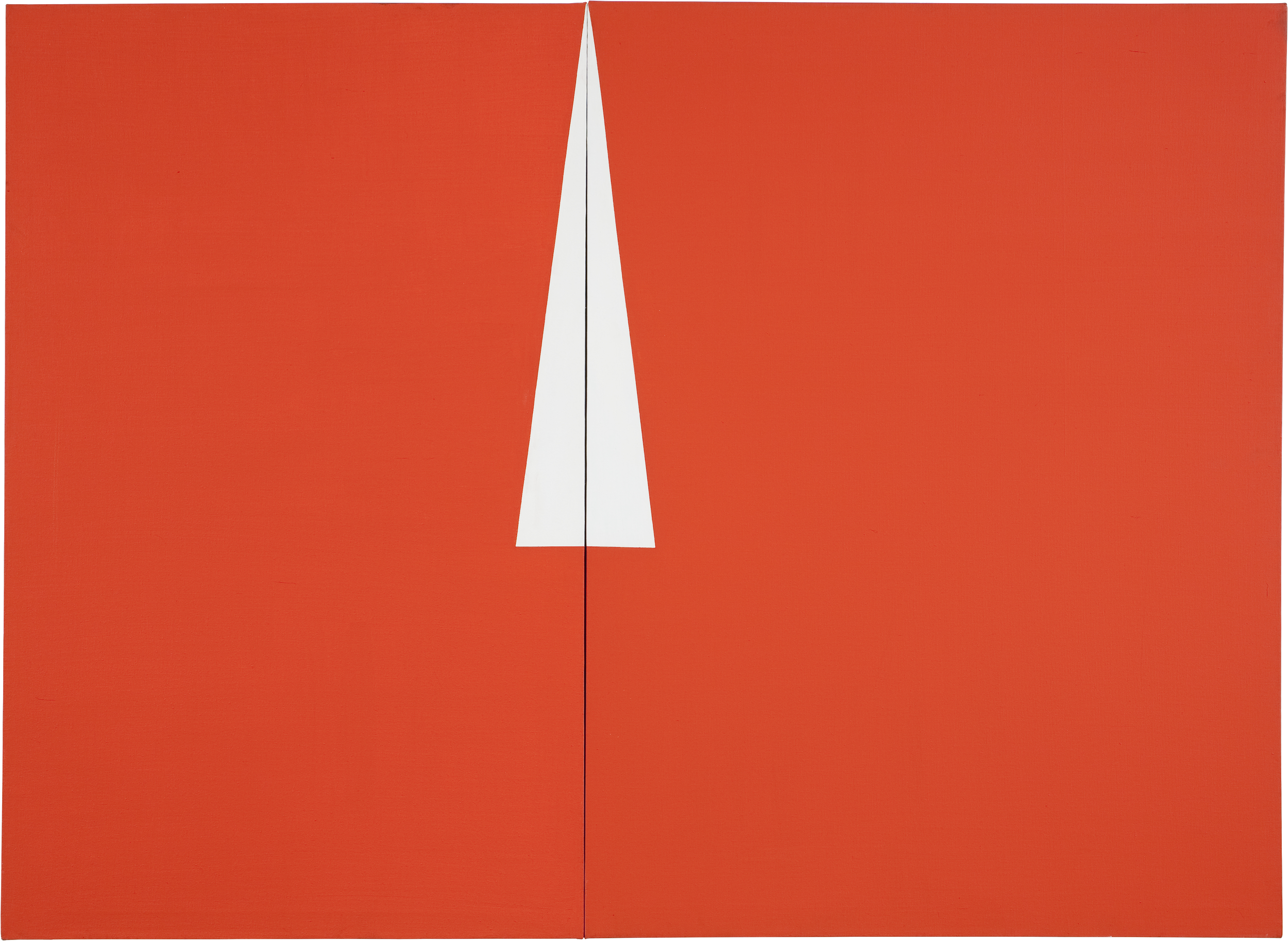 Red with White Triangle, 1961
