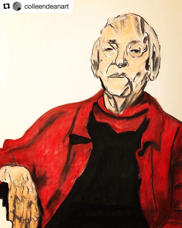 Amazing fan art by @colleendeanart ❤️❤️❤️ #carmenherrera