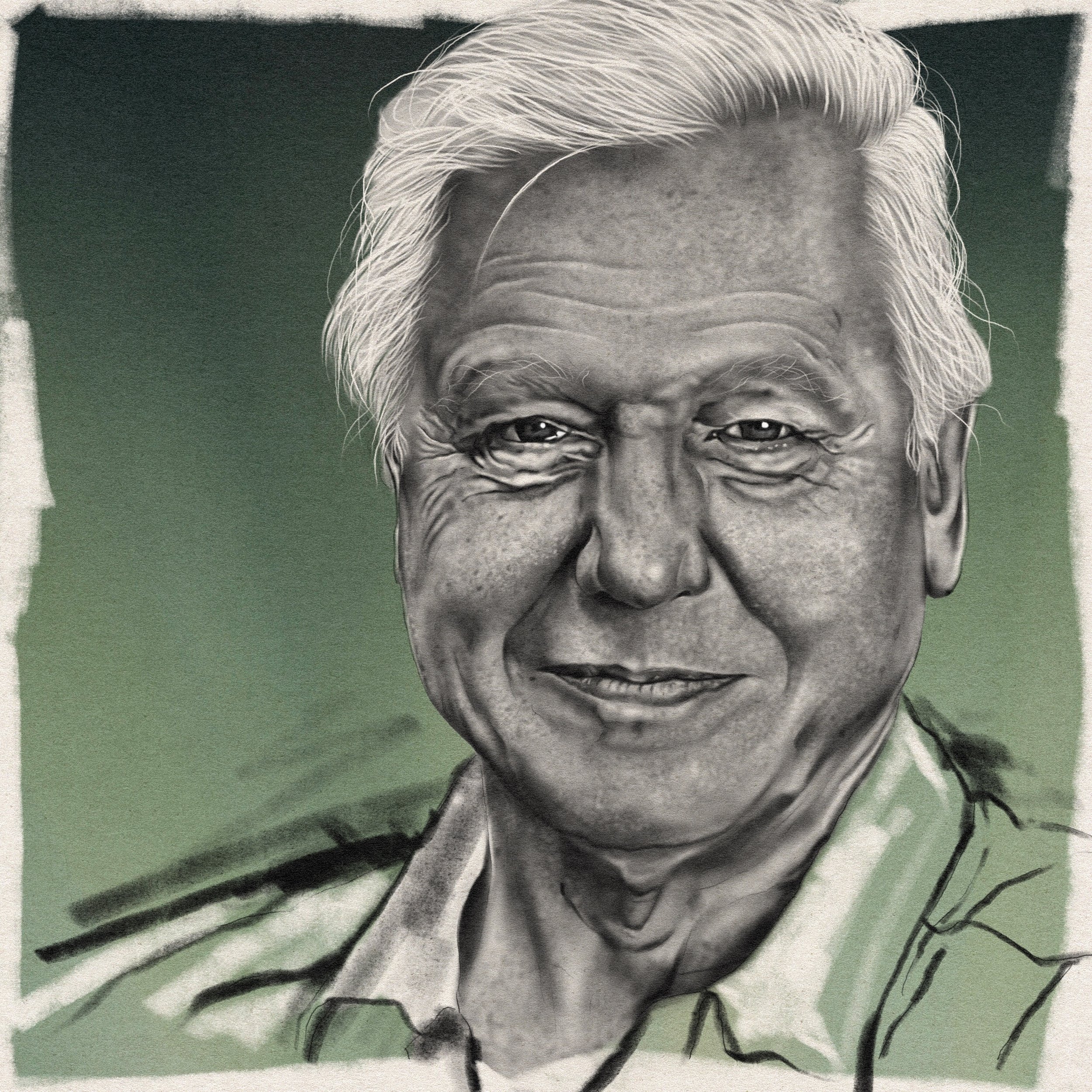 🌍 Sir David Attenborough. 

I&rsquo;m so grateful for the life and work of this man. His passion and love of the natural world is infectious.  Documentary after documentary are breathtaking.  Thank you for opening wider the door to wonder in the lif