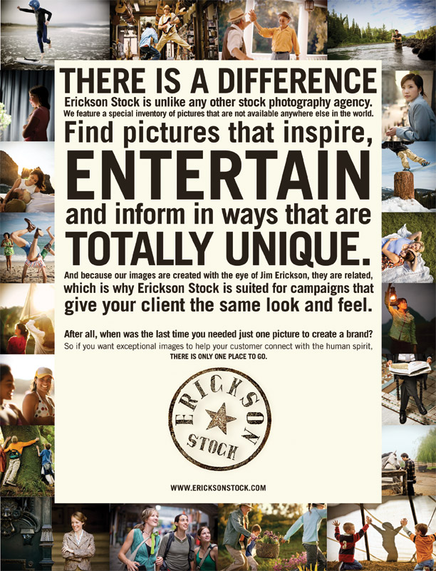 Erickson Productions Editorial Ad