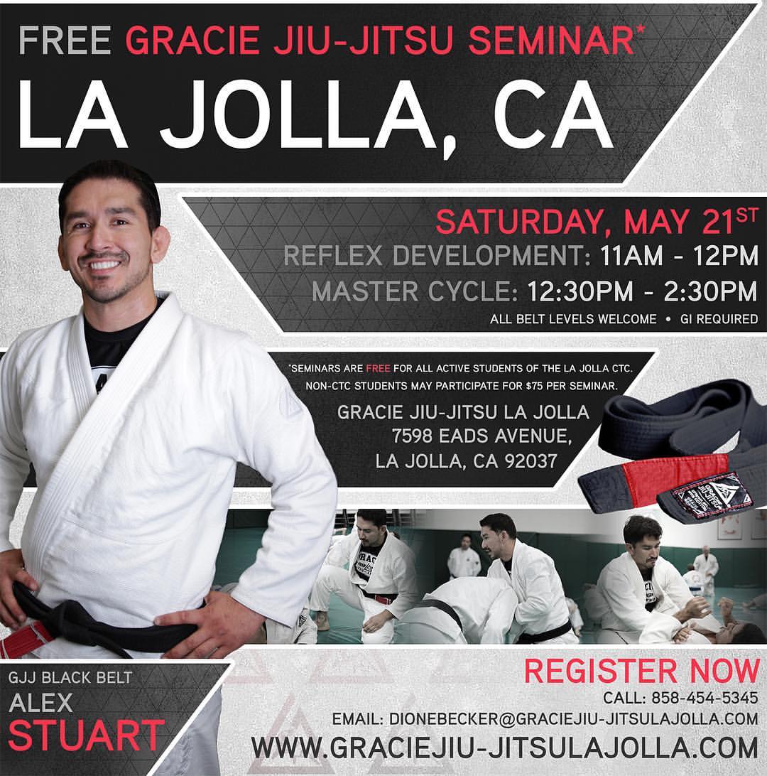 GJJ Seminars with Black Belt Alex Stuart