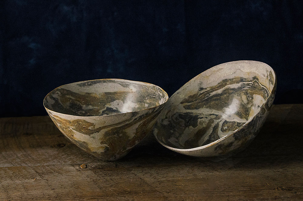 Raw Bowl Diptych No. 2