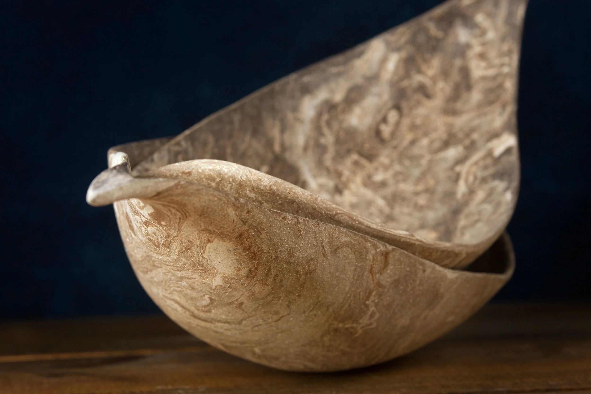 Raw Bowl Diptych No. 6