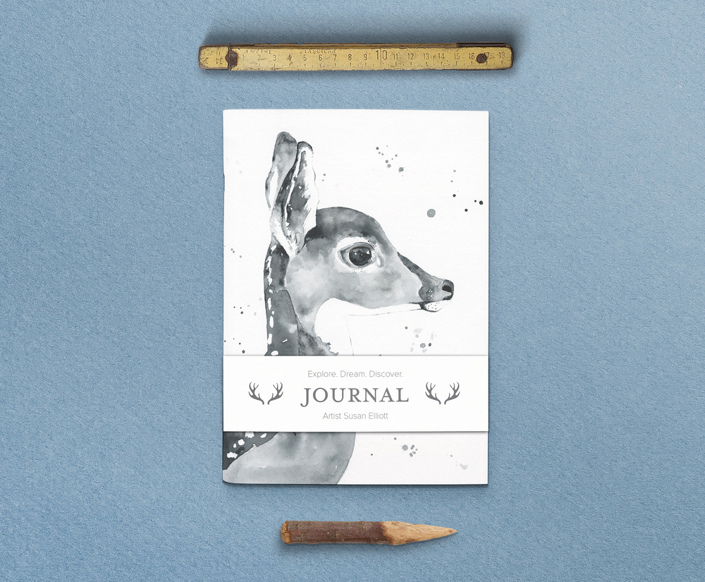 Download Nature Collection Fawn Profile Journal With Belly Band Neptune Creations