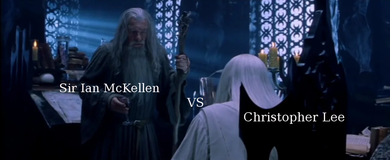 Gandalf and Saruman REDUBBED