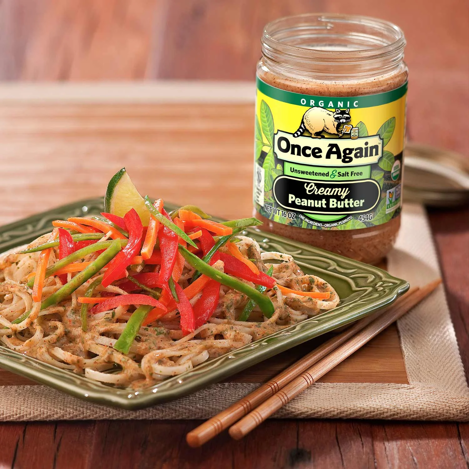 Spicy Thai Peanut Noodles