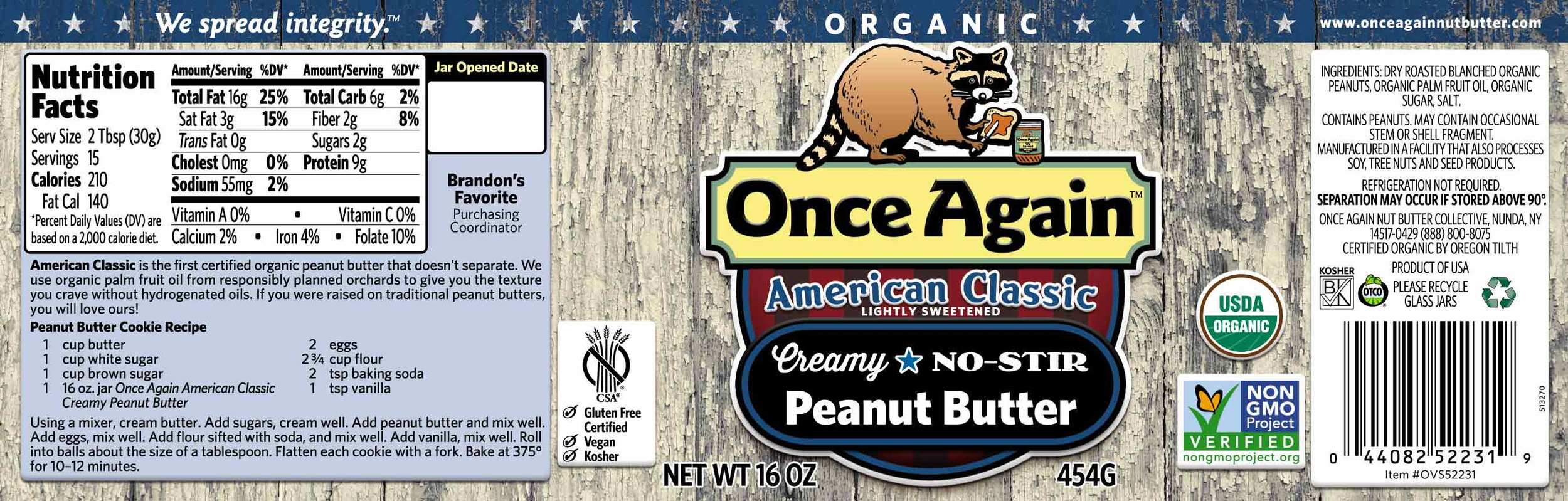 Jar Label