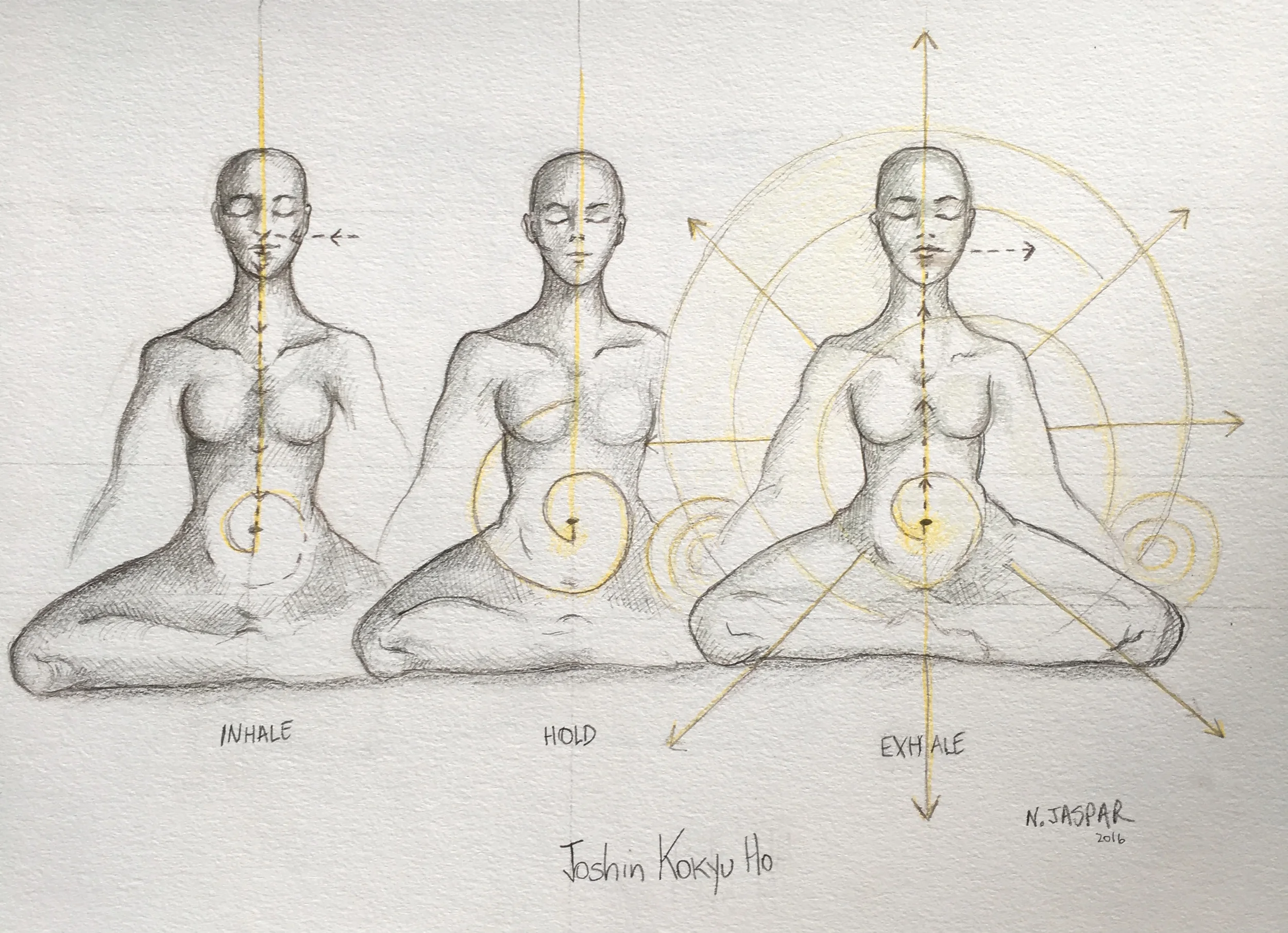 Purifying breath.