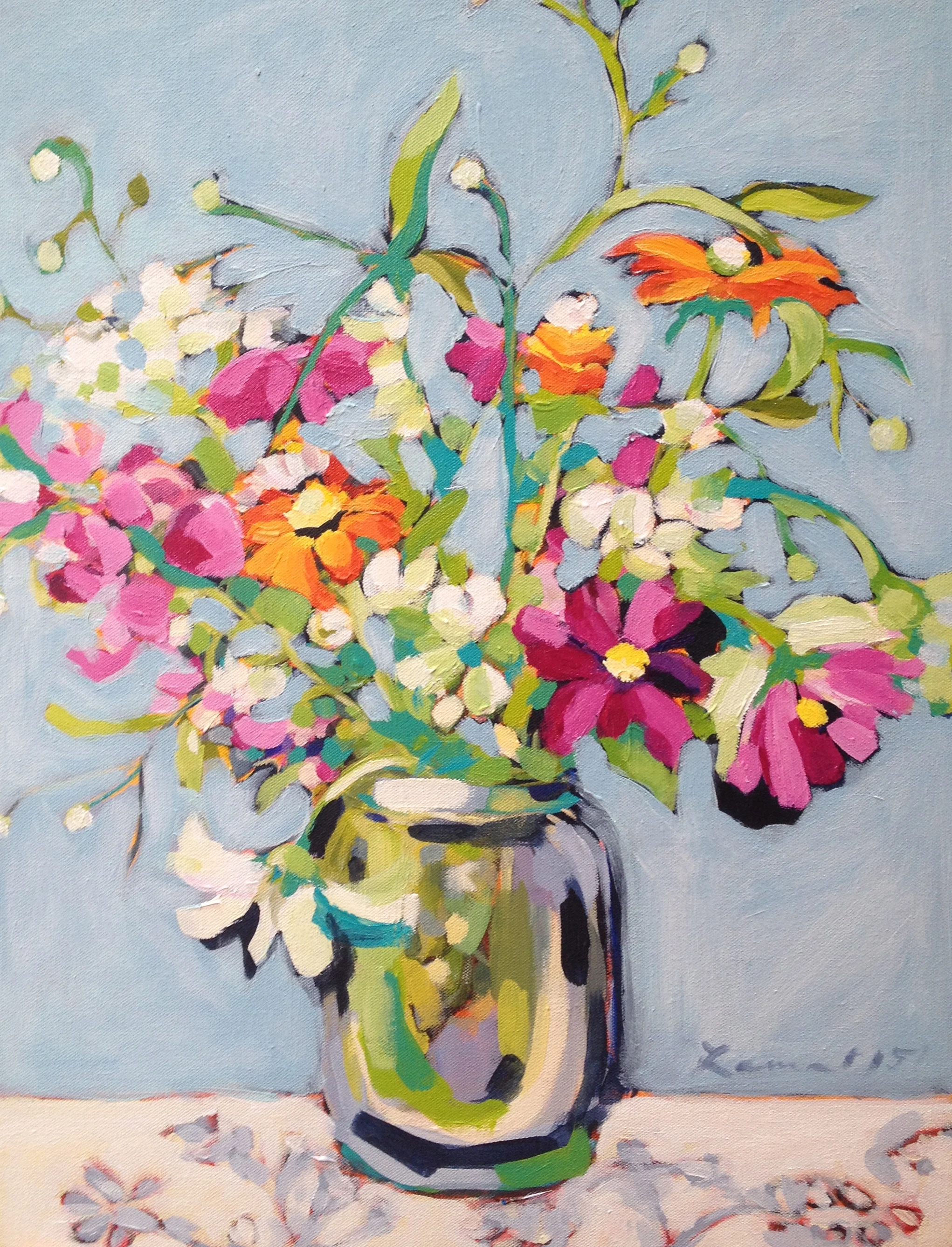 Sweet Pea Bouquet