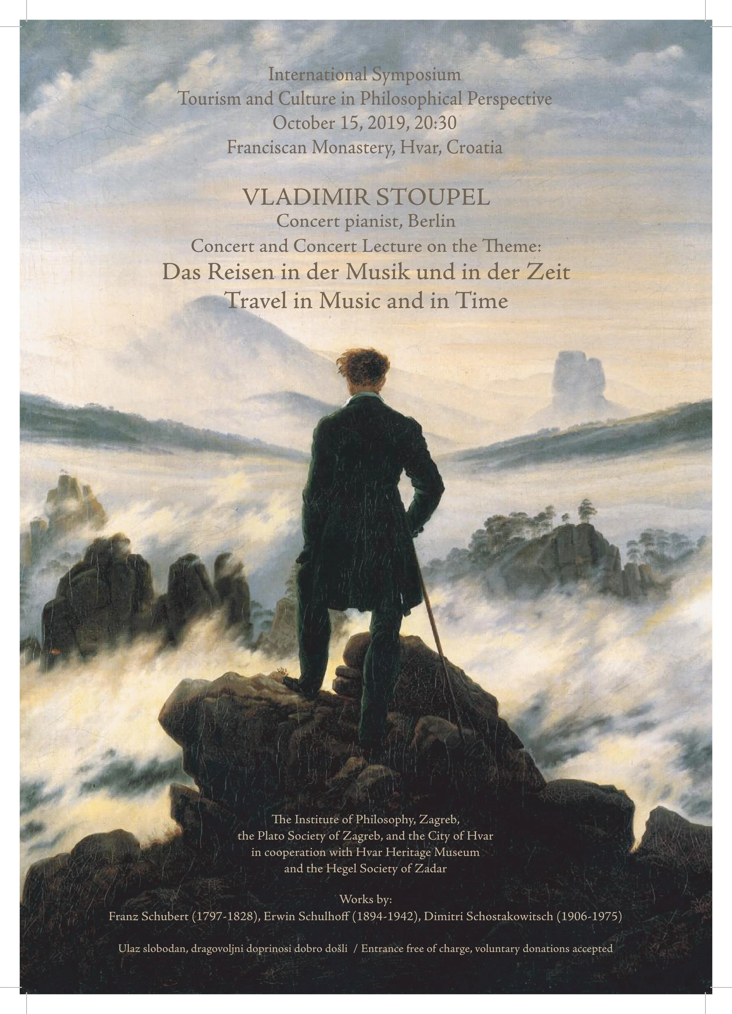 Concert and concert lecture by, Vladimir Stoupel, Concert pianist, Berlin