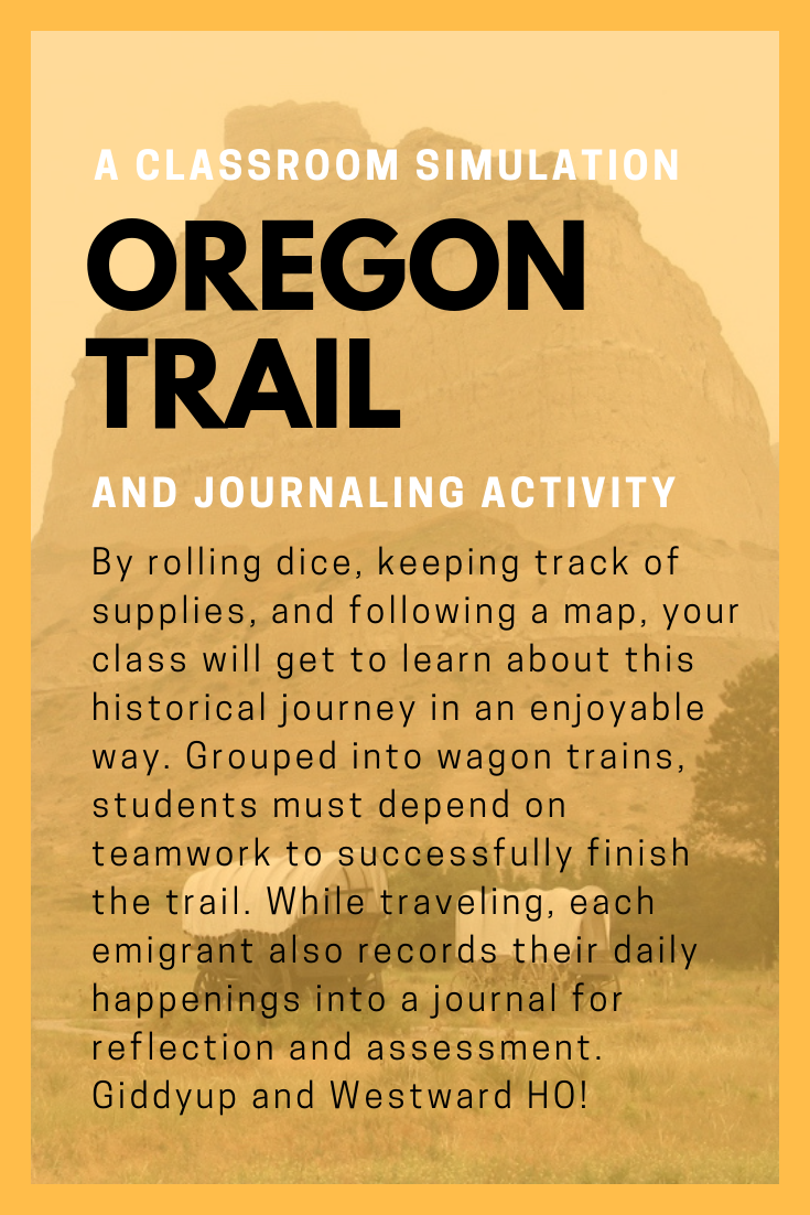 Oregon Trail Simulation Activities And Lesson Plans Misterharms Oregon Trail Simulation Activities And Lesson Plans Misterharms