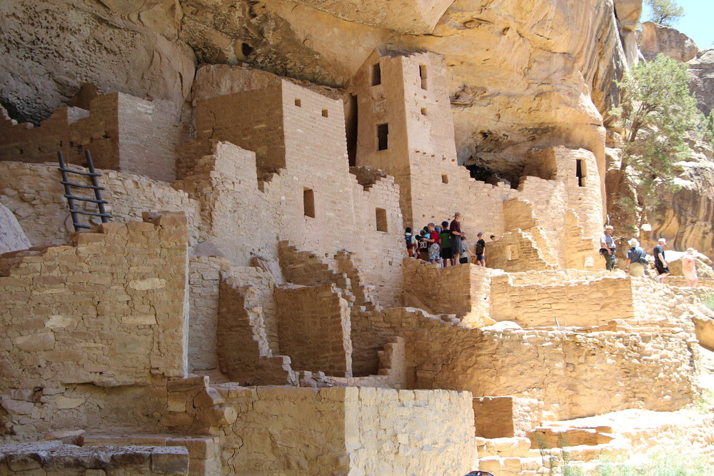Mesa Verde Cliff Dwellings Close Up